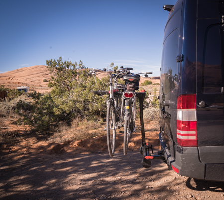 sprinter bike rack